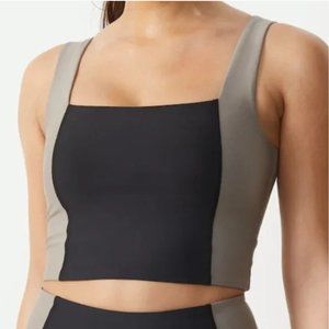 Abercrombie & Fitch YPB sculptLUX Squareneck Slim Tank Sz M